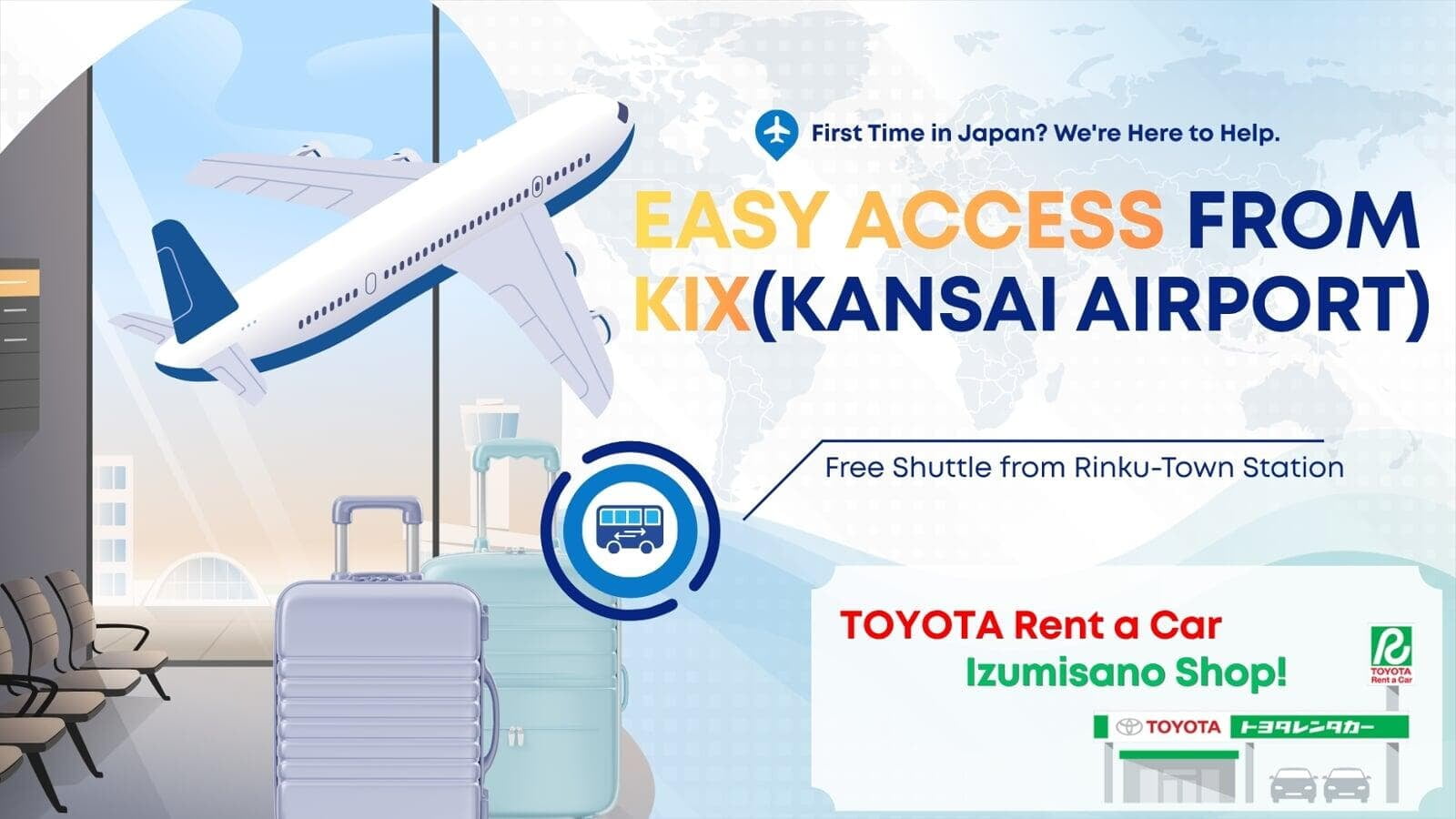 Car Rental Near KIX | Izumisano Shop